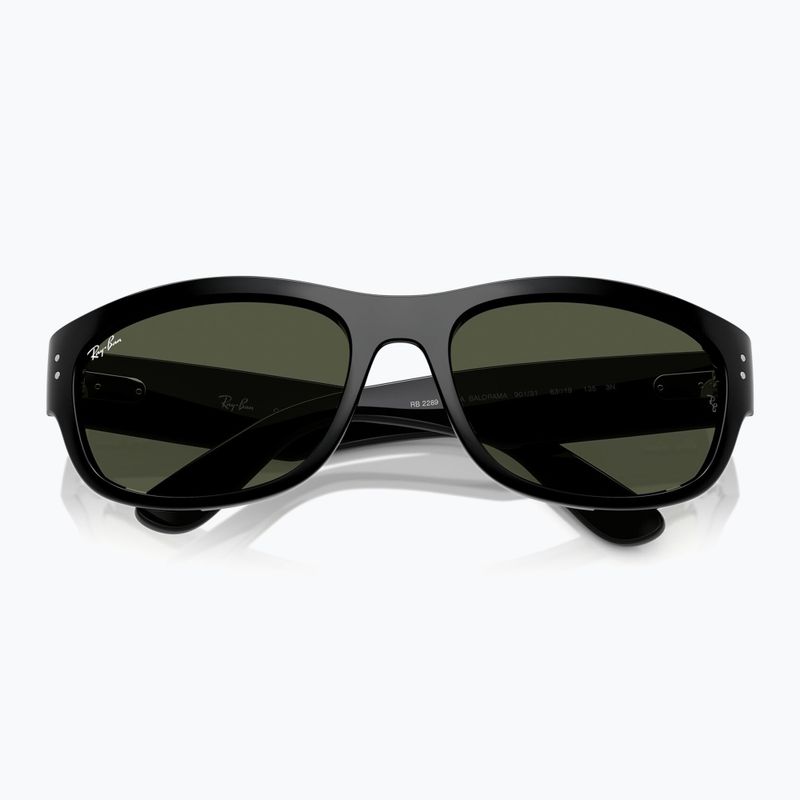 Slnečné okuliare Ray-Ban Mega Balorama black/green g-15 3