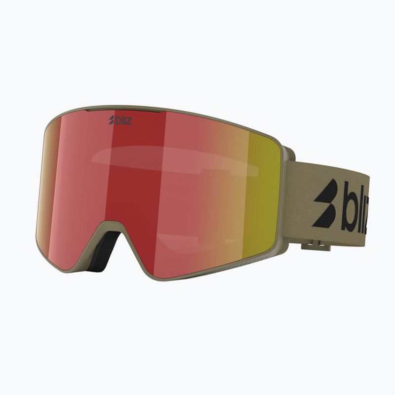 Lyžiarske okuliare Bliz G001 matte camo green/brown/red multi 6