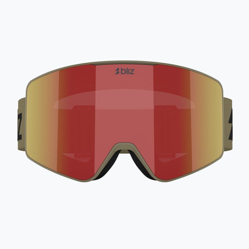 Lyžiarske okuliare Bliz G001 matte camo green/brown/red multi 7