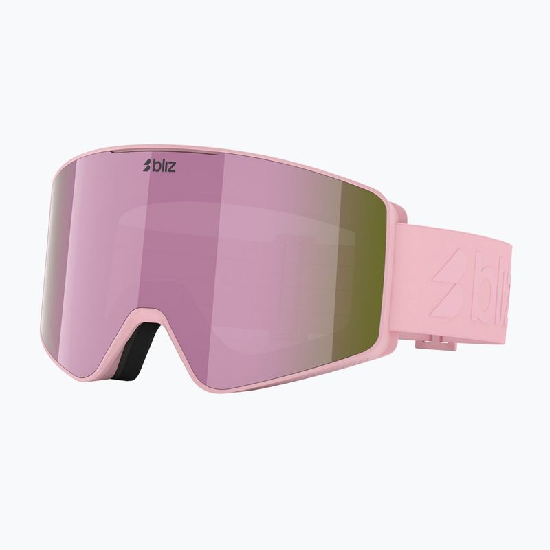 Lyžiarske okuliare Bliz G001S matte pink/brown/pink multi 5
