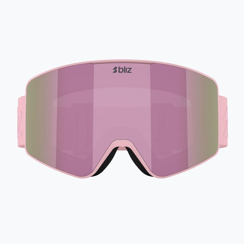 Lyžiarske okuliare Bliz G001S matte pink/brown/pink multi 6