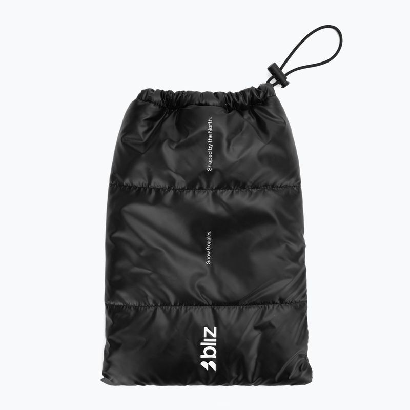 Lyžiarske okuliare Bliz G001S matte white/brown/green multi 5