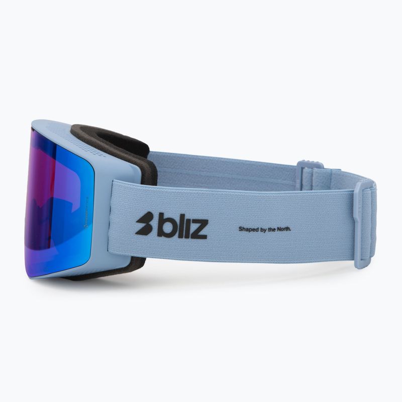 Lyžiarske okuliare Bliz G001 matte blue/non violet/blue multi 4
