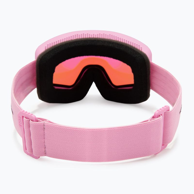 Lyžiarske okuliare Bliz G001S matte pink/neon violet/blue multi 3