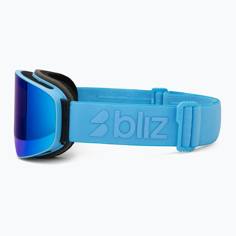 Lyžiarske okuliare Bliz Flow matte blue/brown/blue multi 4