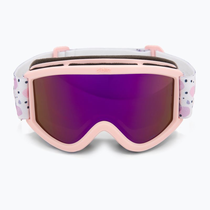 Detské lyžiarske okuliare Bliz Pixie Jr matte pink/brown/pink multi 2