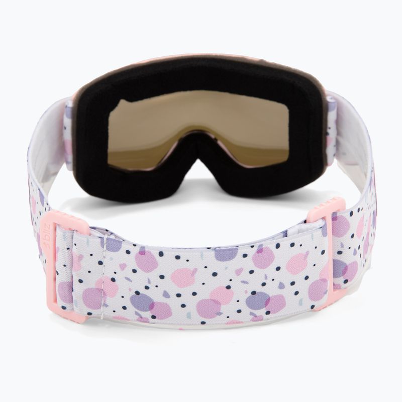 Detské lyžiarske okuliare Bliz Pixie Jr matte pink/brown/pink multi 3