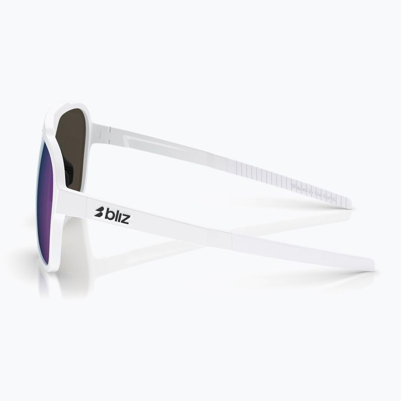 Slnečné okuliare Bliz A002 matte white/grey blue multi 5
