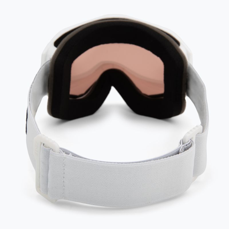 Lyžiarske okuliare Bliz Liner matte white/pink/silver mirror 3