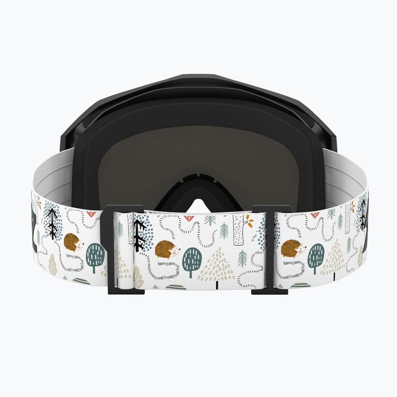 Detské lyžiarske okuliare Bliz Liner Jr matte black/brown/silver mirror 7