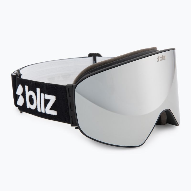 Lyžiarske okuliare Bliz Flow matte black/smoke/silver mirror
