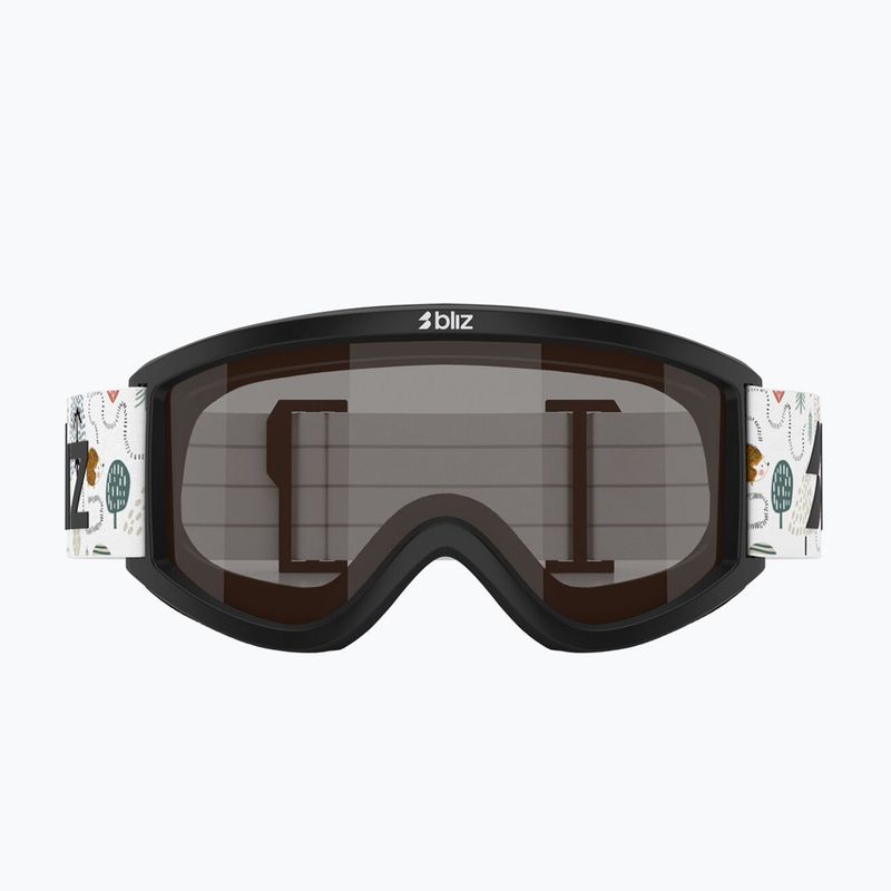 Detské lyžiarske okuliare Bliz Pixie Jr matte black/brown 2