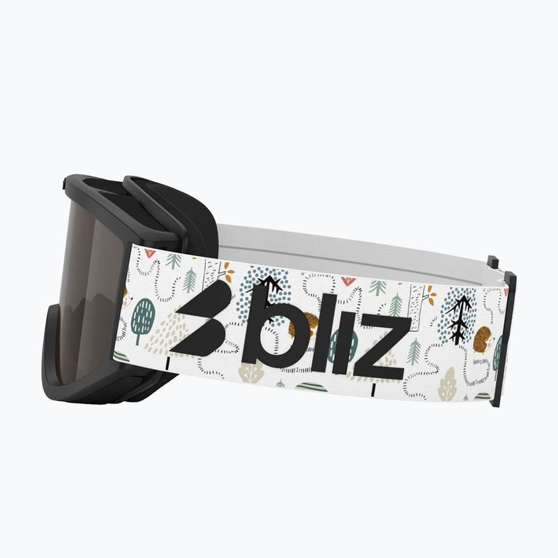 Detské lyžiarske okuliare Bliz Pixie Jr matte black/brown 4