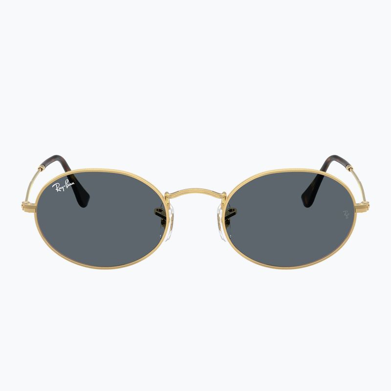 Slnečné okuliare Ray-Ban Oval arista gold/blue 2