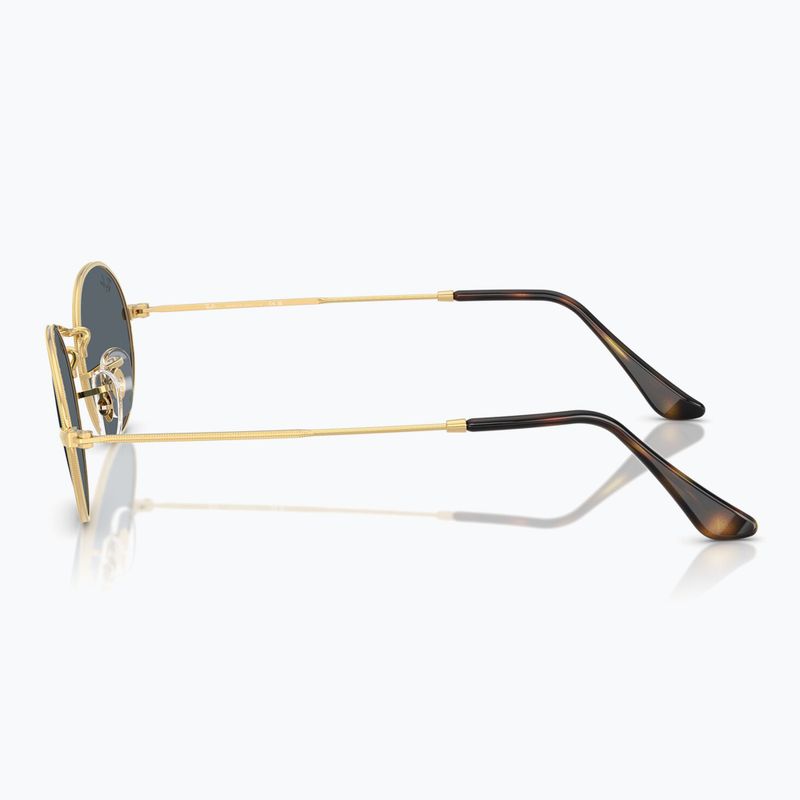 Slnečné okuliare Ray-Ban Oval arista gold/blue 6