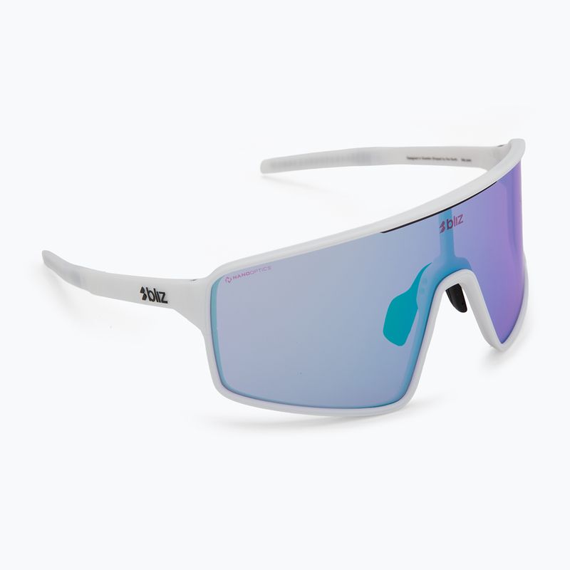 Slnečné okuliare Bliz P001 Nano Optics Nordic Light matte white/begonia/violet blue multi