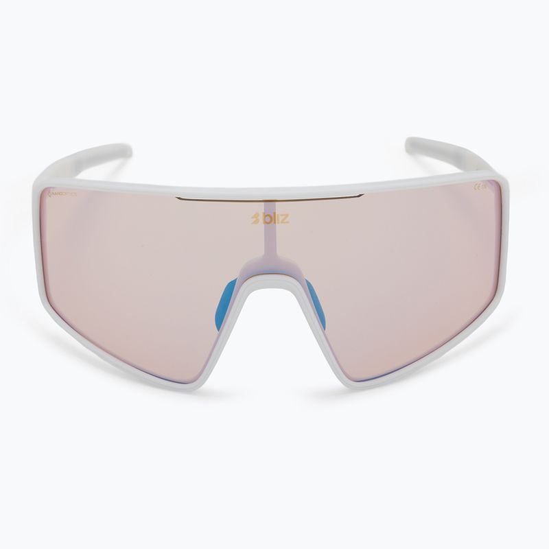 Slnečné okuliare Bliz P001 Nano Optics Nordic Light matte white/coral/orange blue multi 3
