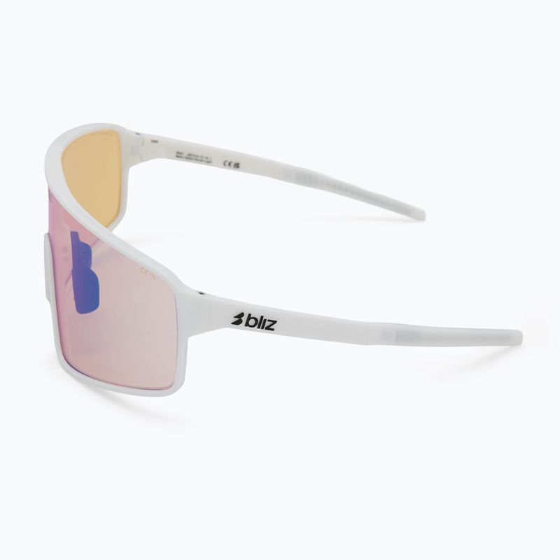 Slnečné okuliare Bliz P001 Nano Optics Nordic Light matte white/coral/orange blue multi 4