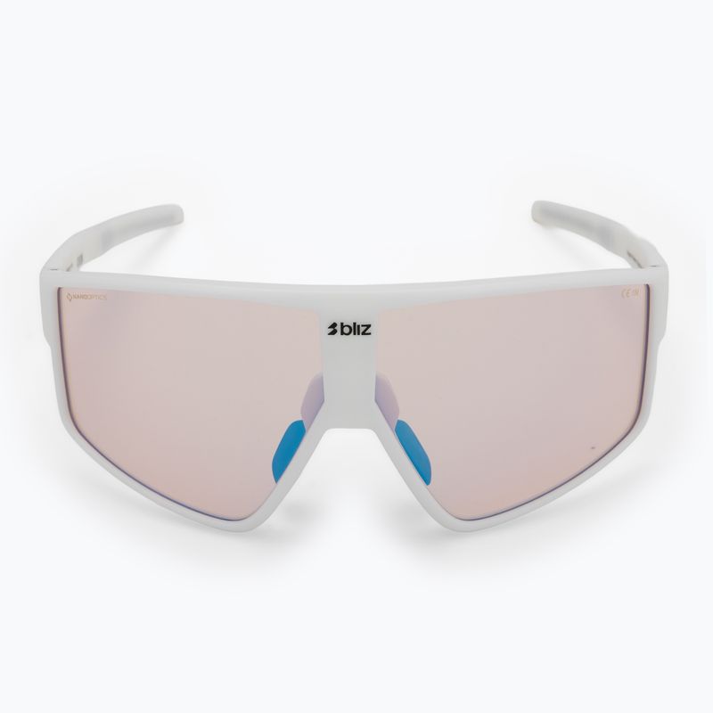 Slnečné okuliare Bliz P002S Nano Optics Nordic Light matte white/coral/orange blue multi 3