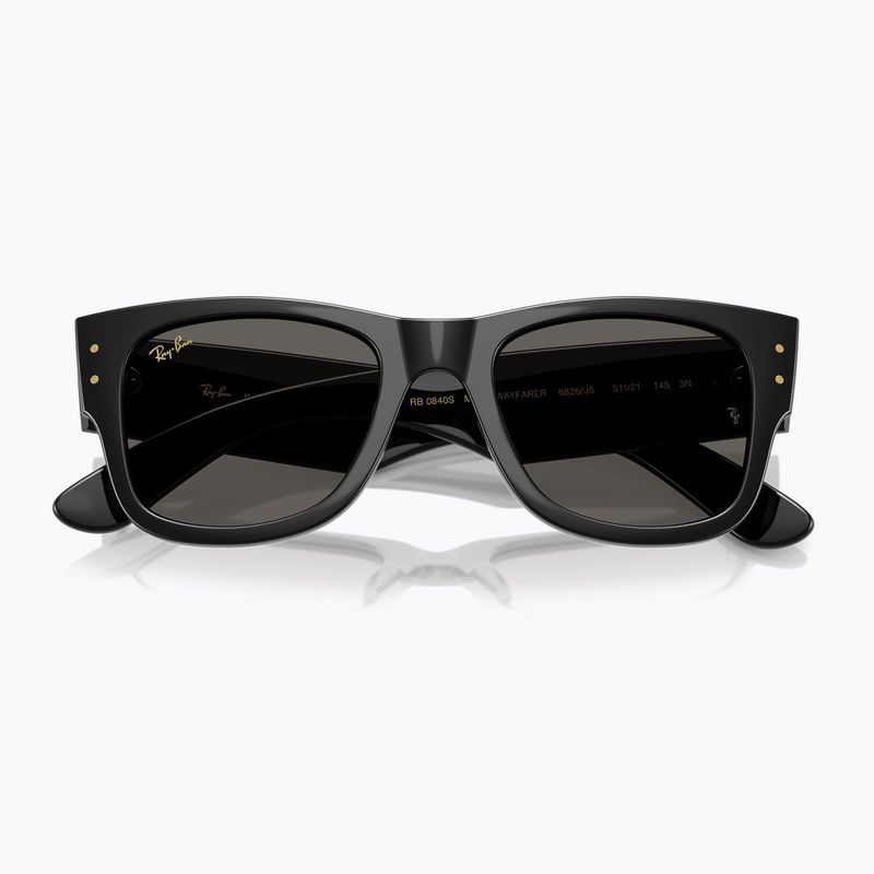 Slnečné okuliare Ray-Ban Mega Wayfarer black/black 3