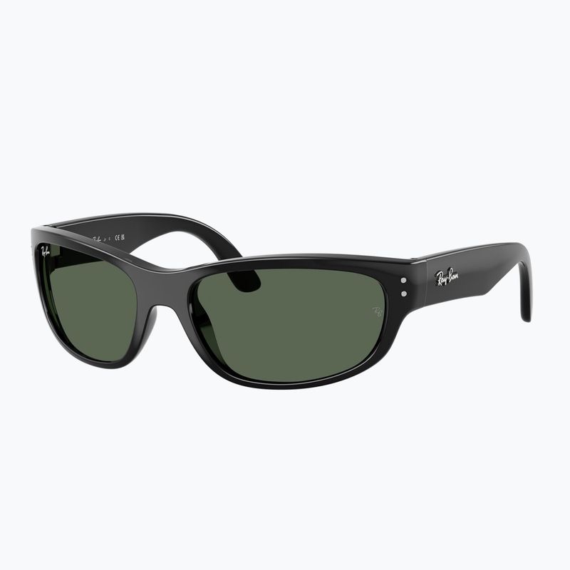 Detské slnečné okuliare Ray-Ban Balorama Bio Based black/dark green 4
