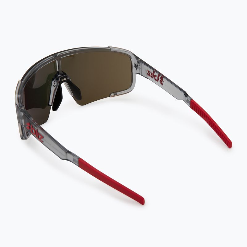 Slnečné okuliare Bliz P003 transparent dark grey/brown red multi 2