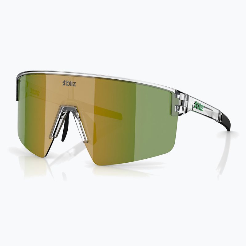 Slnečné okuliare Bliz P004 Small transparent white/brown green multi
