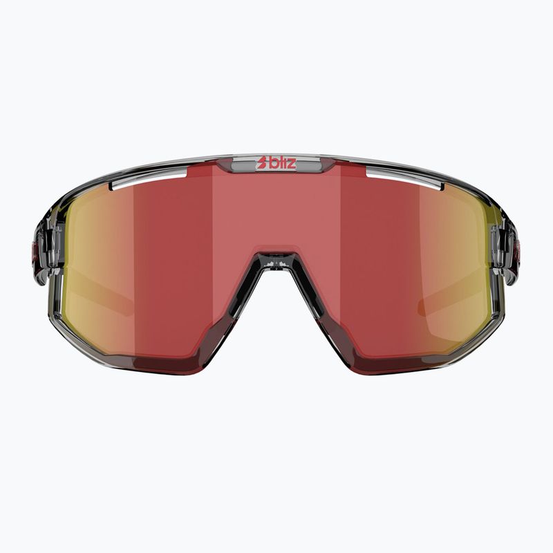 Slnečné okuliare Bliz Fusion transparent dark grey/brown red multi 2