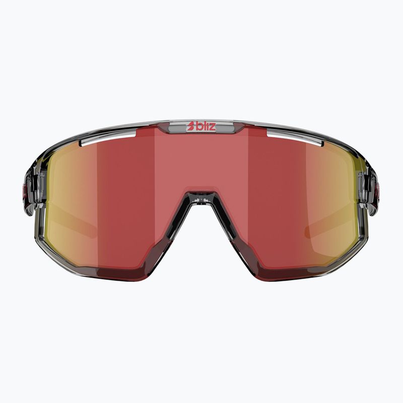 Slnečné okuliare Bliz Vision transparent dark grey/brown red multi 2