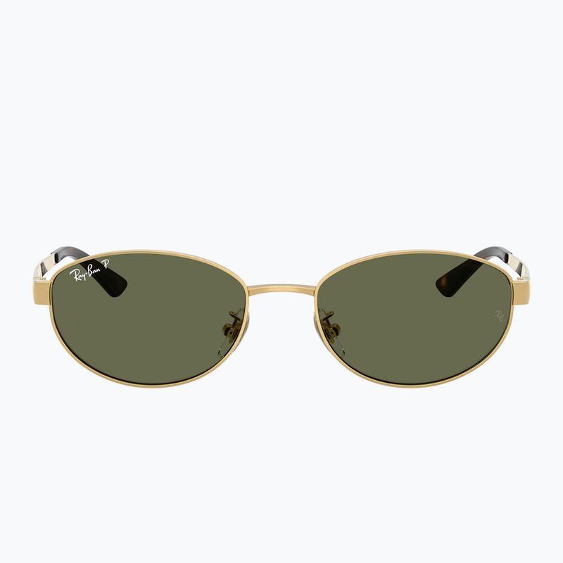 Slnečné okuliare Ray-Ban RB3774D arista gold/dark green polarized 2