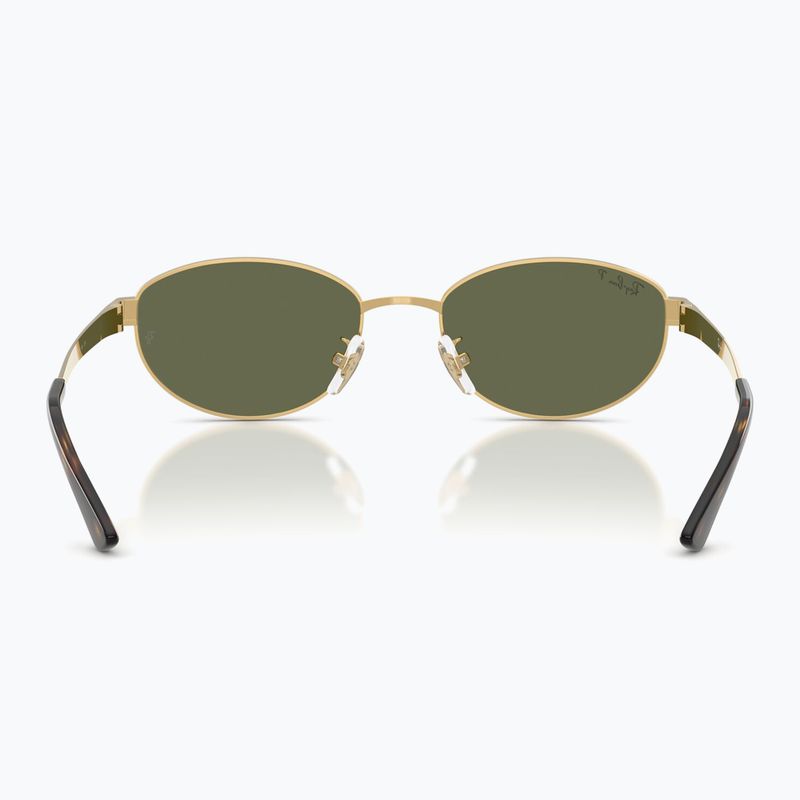 Slnečné okuliare Ray-Ban RB3774D arista gold/dark green polarized 5