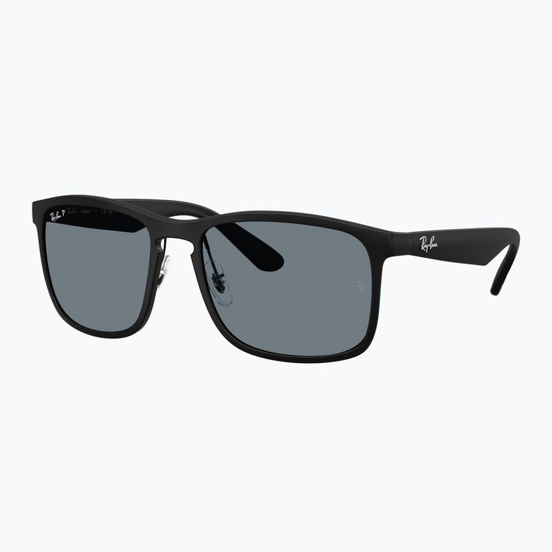 Slnečné okuliare Ray-Ban Rb4264 Polarized+ Lenses matte matte black/blue polarized+ 3