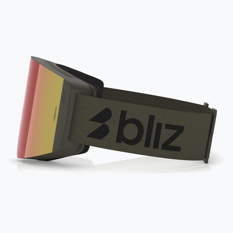 Lyžiarske okuliare Bliz G003 matte camo green/brown/red multi 4