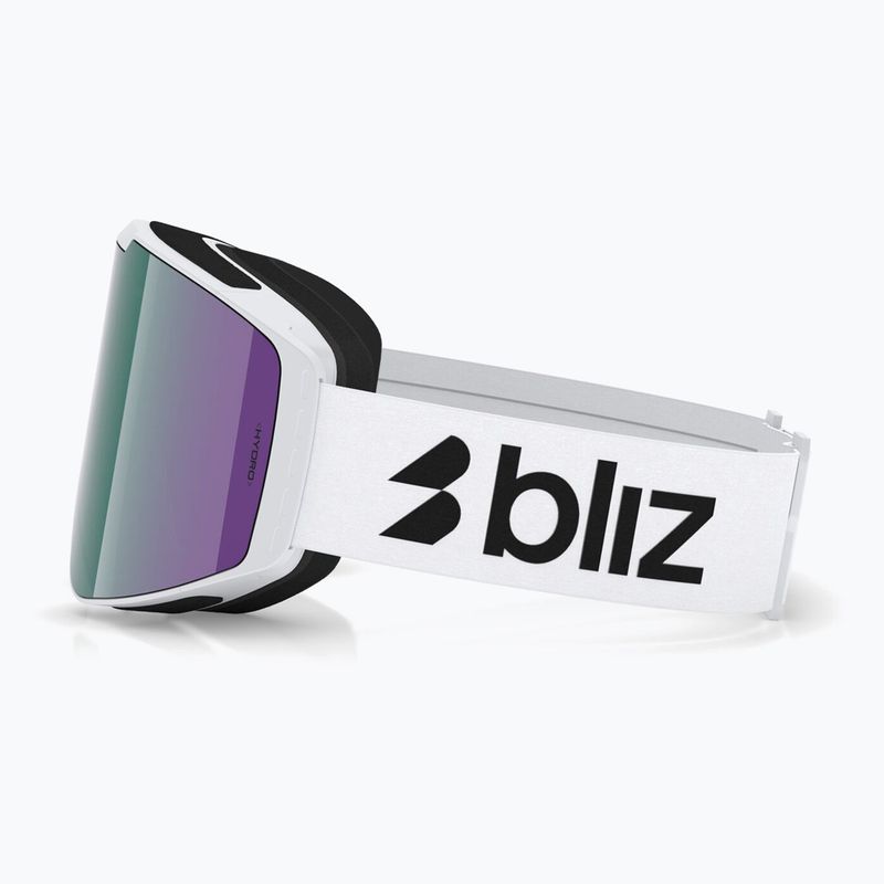 Lyžiarske okuliare Bliz G004 matte white/brown/green multi 4