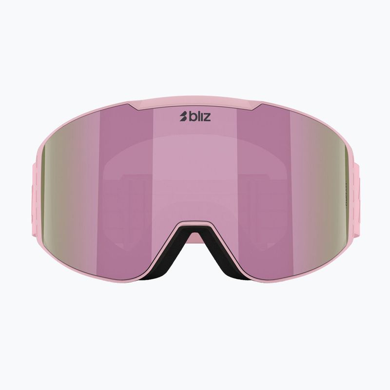 Lyžiarske okuliare Bliz G004 matte pink/brown/pink multi 2