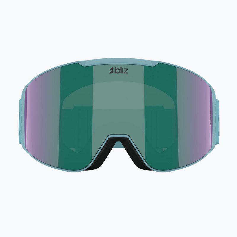 Lyžiarske okuliare Bliz G004 matte turquoise/brown/green multi 2