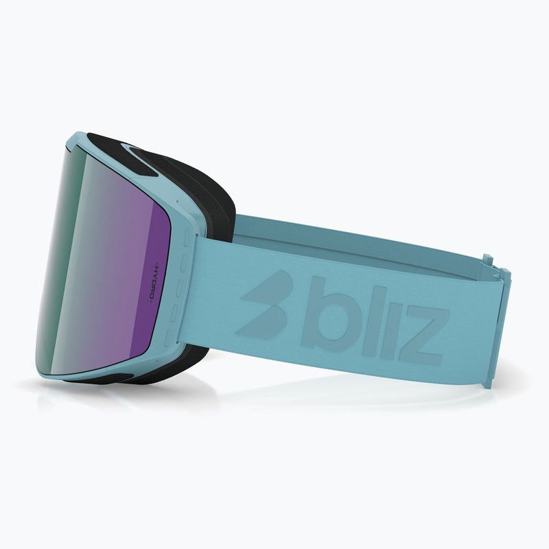 Lyžiarske okuliare Bliz G004 matte turquoise/brown/green multi 4