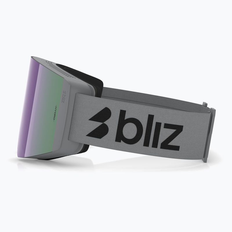 Lyžiarske okuliare Bliz G003S matte grey/brown/purple multi 4