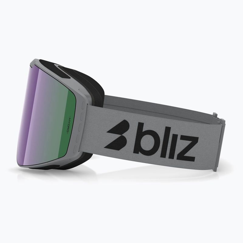 Lyžiarske okuliare Bliz G004 matte grey/brown/purple multi 4