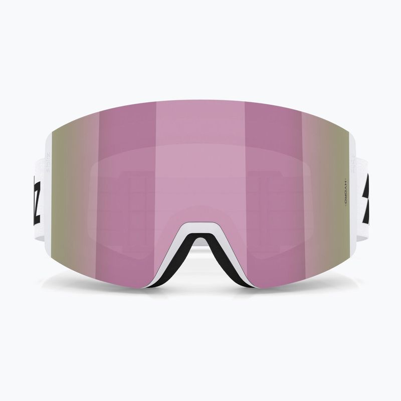 Lyžiarske okuliare Bliz G003S matte white/brown/pink multi 2