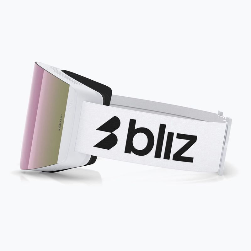 Lyžiarske okuliare Bliz G003S matte white/brown/pink multi 4