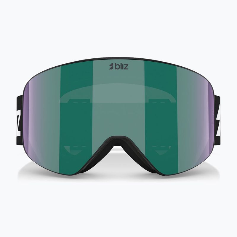 Lyžiarske okuliare Bliz Flow matte black/brown/green multi 2