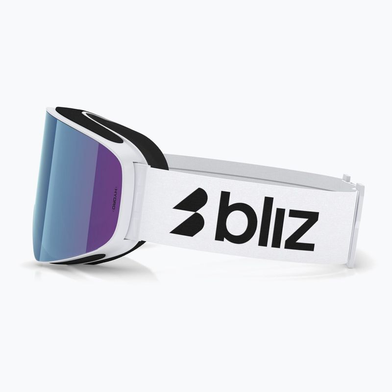 Lyžiarske okuliare Bliz Flow matte white/brown/blue multi 4