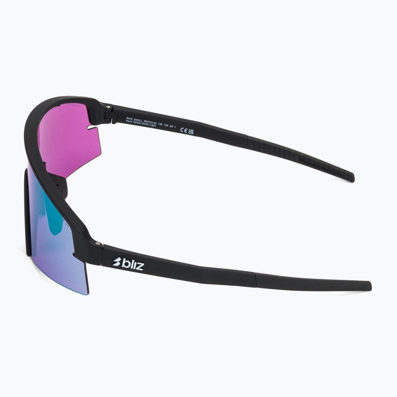 Slnečné okuliare Bliz P006S matte black/nano optics violet blue multi 4
