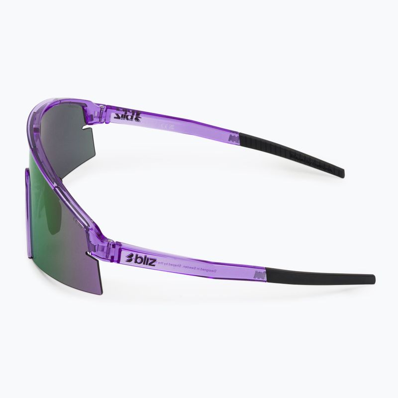 Slnečné okuliare Bliz P006 transparent purple/smoke purple mirror 4