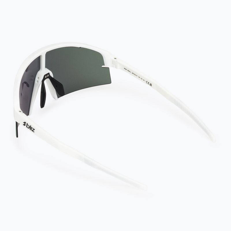 Slnečné okuliare Bliz P006S matte white/smoke purple mirror 2