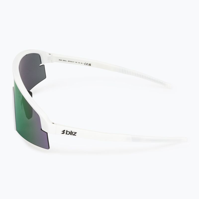 Slnečné okuliare Bliz P006S matte white/smoke purple mirror 4