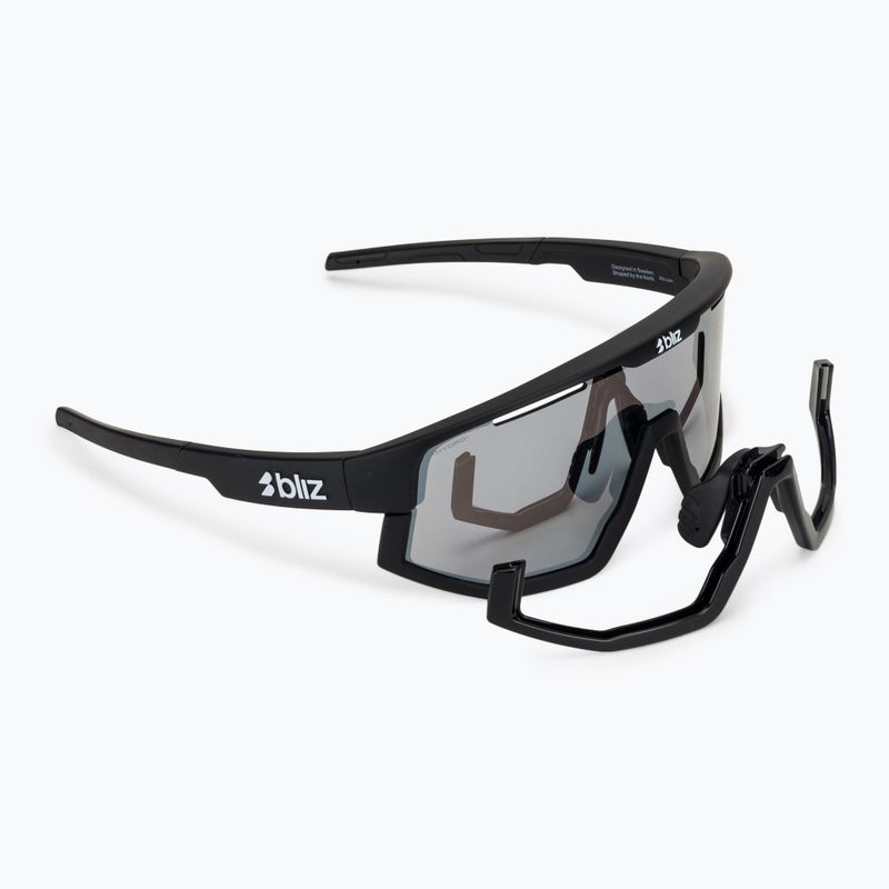 Slnečné okuliare Bliz Vision matte black/smoke silver mirror