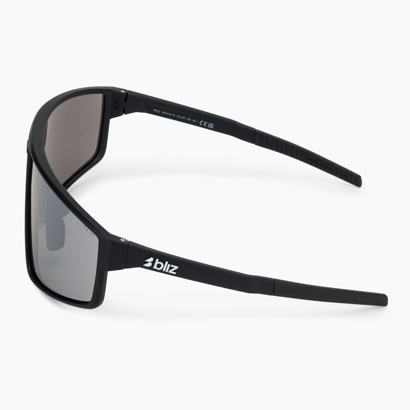 Slnečné okuliare Bliz P002 matte black/smoke silver mirror 4