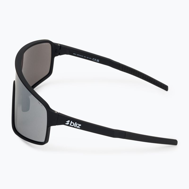 Slnečné okuliare Bliz P001 matte black/smoke silver mirror 4